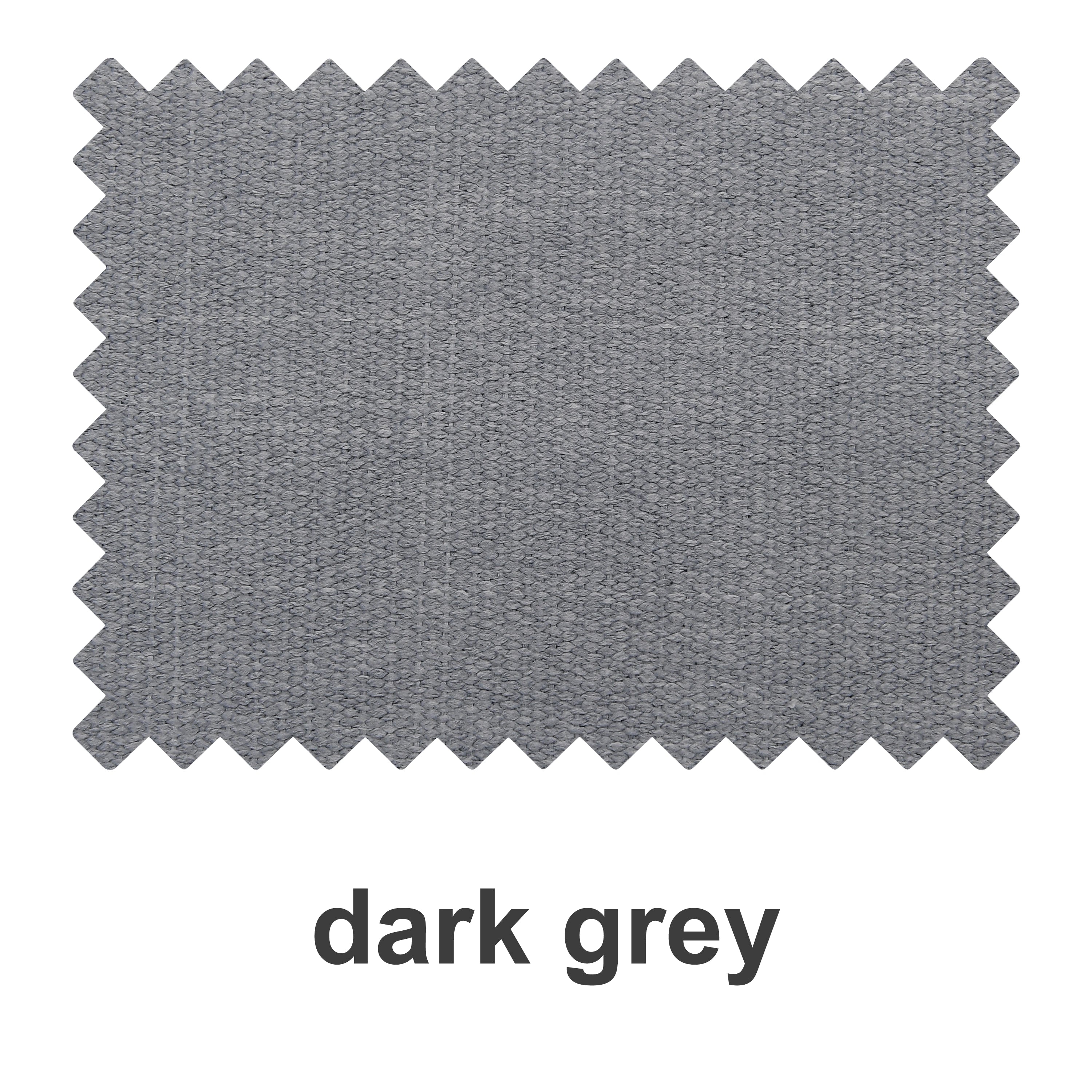 Dark grey linen woven texture and heavyweight cotton fabric swatch booklet by DWCN Official, showcasing fabric samples and textures.