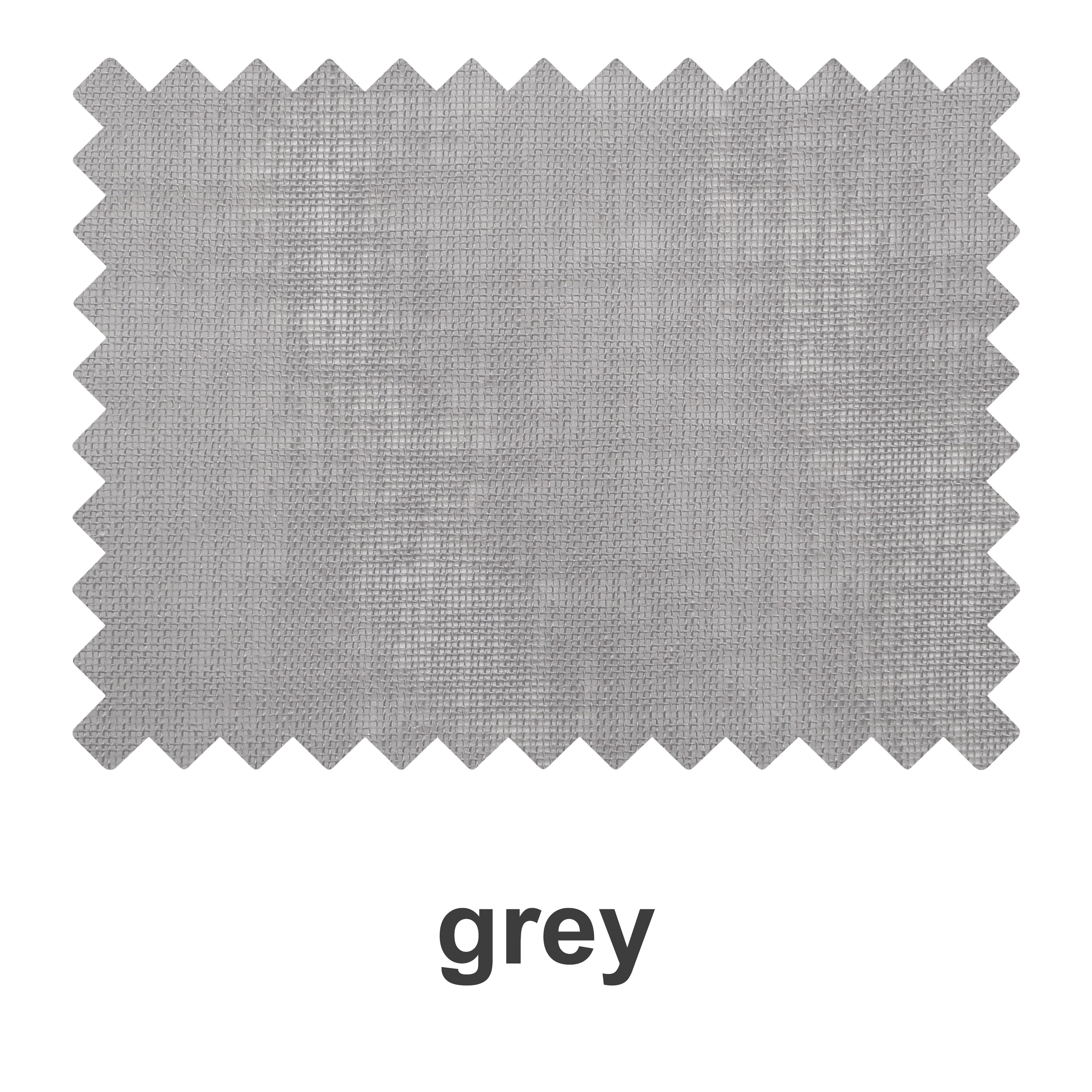 Gray linen texture solid sheer fabric swatch booklet by DWCN Official, showcasing fabric samples with a soft, textured appearance.