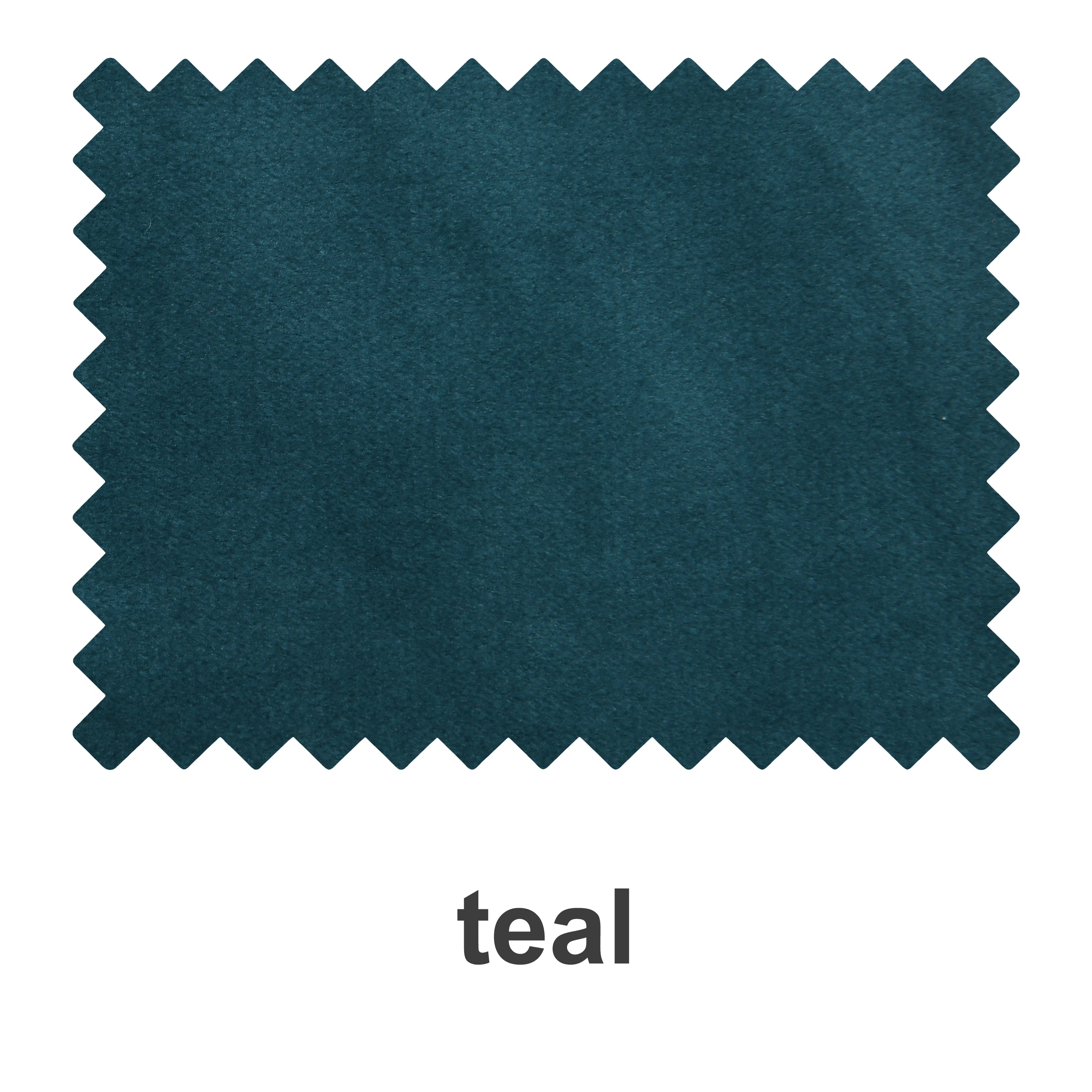 Teal velvet fabric swatch booklet from DWCN Official featuring premium blackout velvet textiles for interior decor.