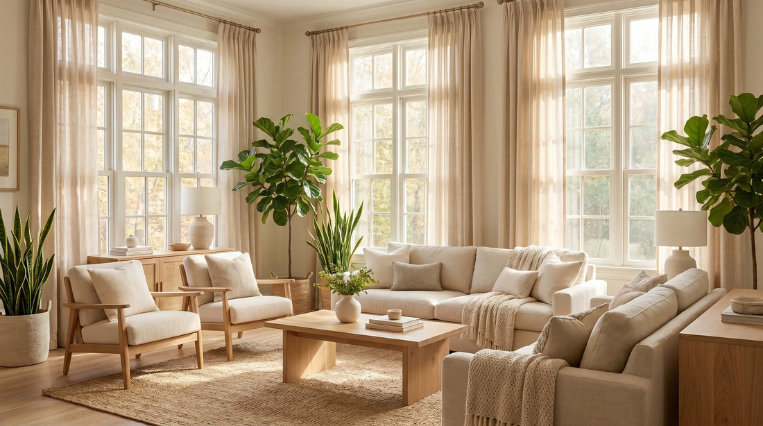 2026 Best Window Treatments for Living Room Windows