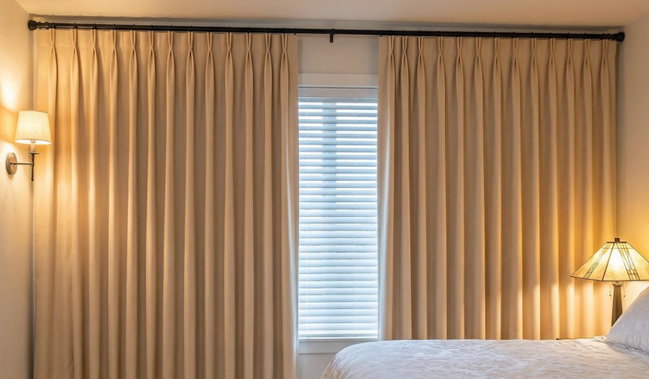 DWCN lightweight small bedroom curtains