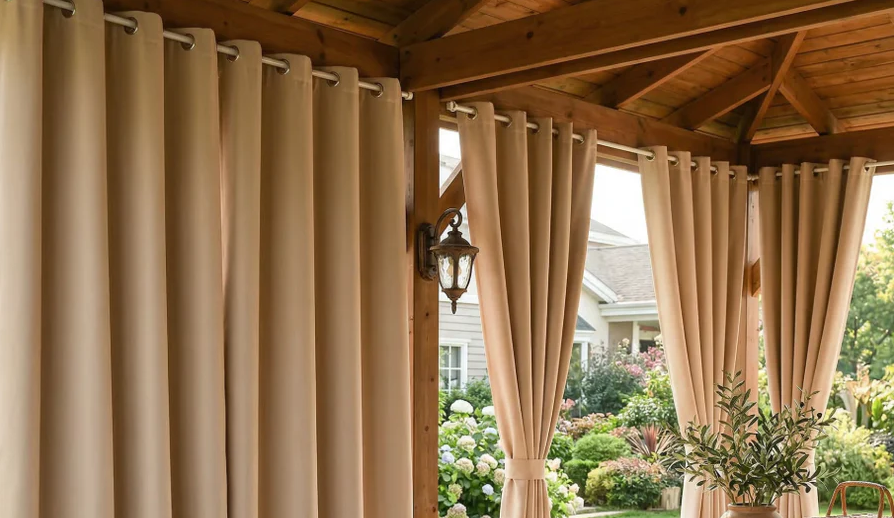 Outdoor Waterproof Blackout Curtains