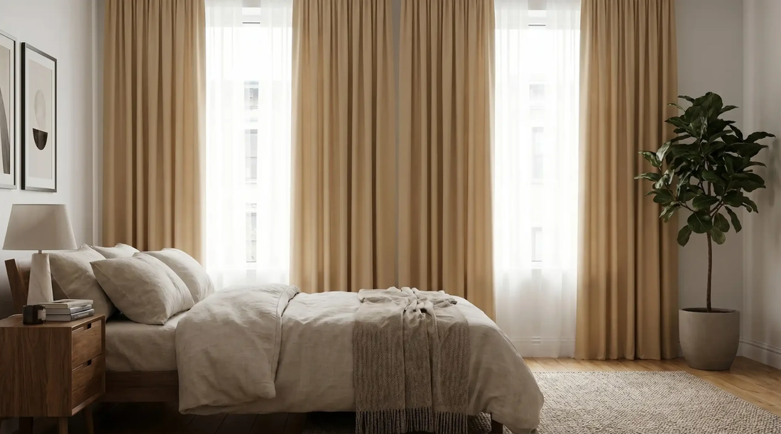 Lightweight Bedroom Curtains