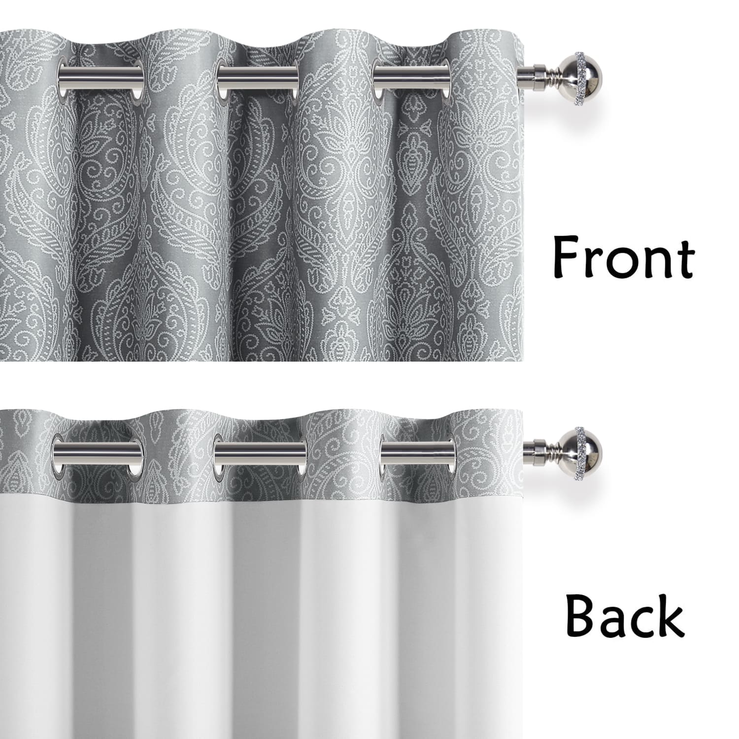 DWCN Ombre Blackout Curtains - DWCN Official