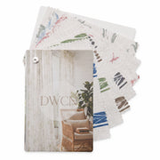 Antheia Millefiori& Demeter Aurata Linen Fabric Swatch Booklets