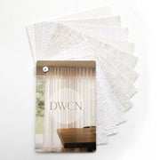Linen Sheer Series Fabric Swatch Booklets