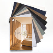 Silk-Fiber Total Blackout Fabric Swatch Booklets