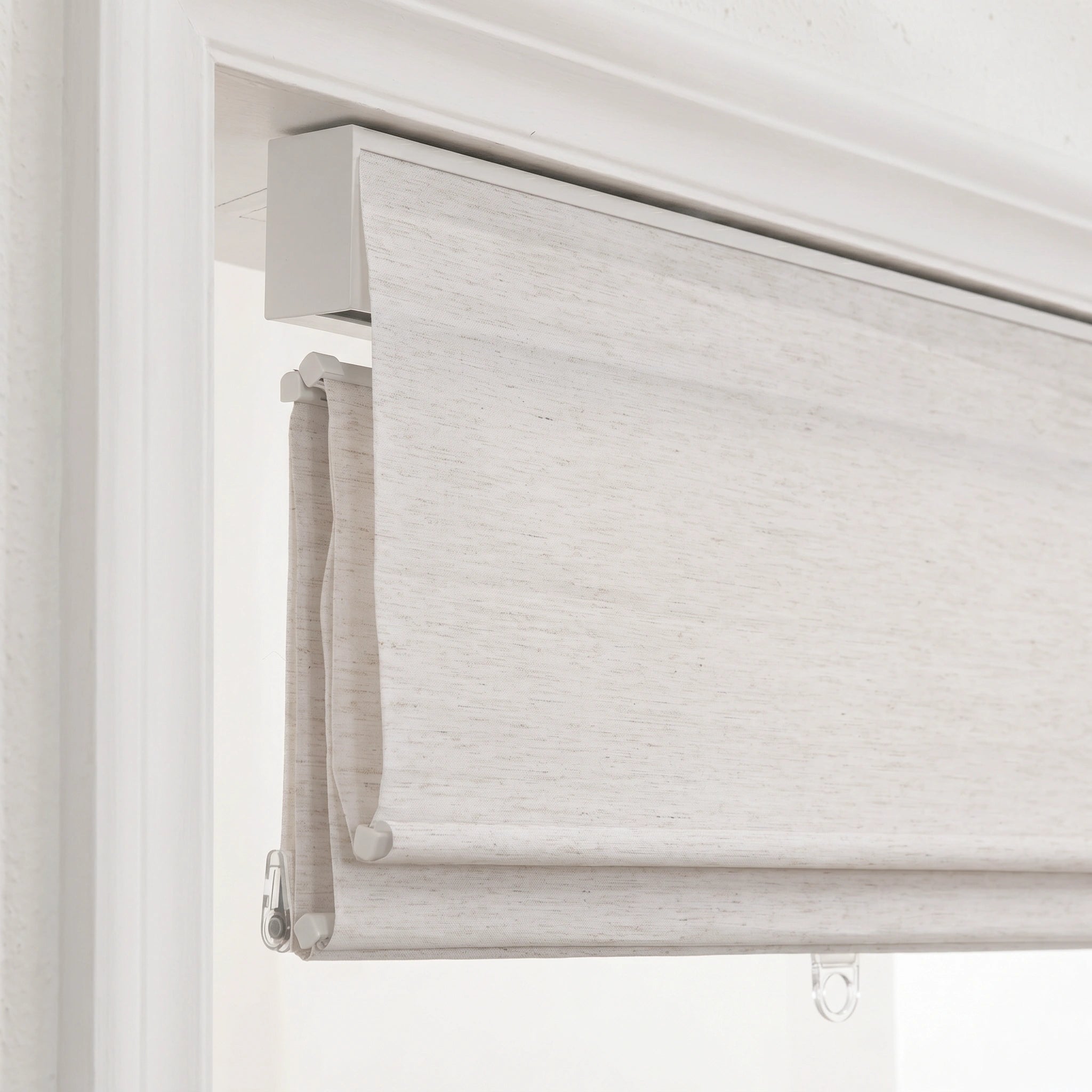 Hestia Custom Roman Shades Cordless