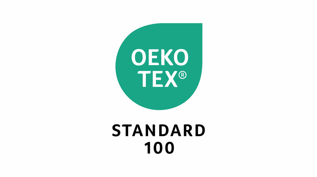 Oeko-Tex Standard 100 logo on a white background - Dwcnhome