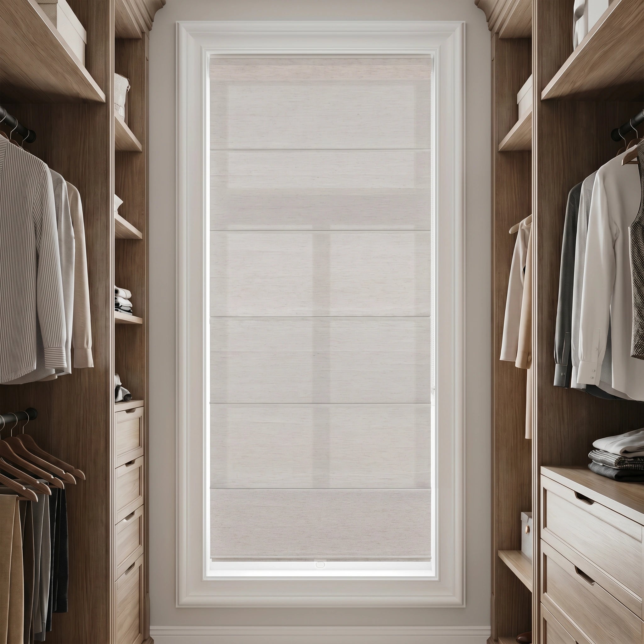 Hestia Custom Roman Shades Cordless