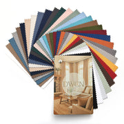 Luxury Silk-Fiber Blackout Fabric Swatch Booklets