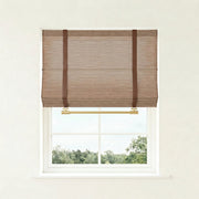 Ophelia custom linen Roman shades by DWCN Official, featuring soft fabric folds and elegant light-filtering design.