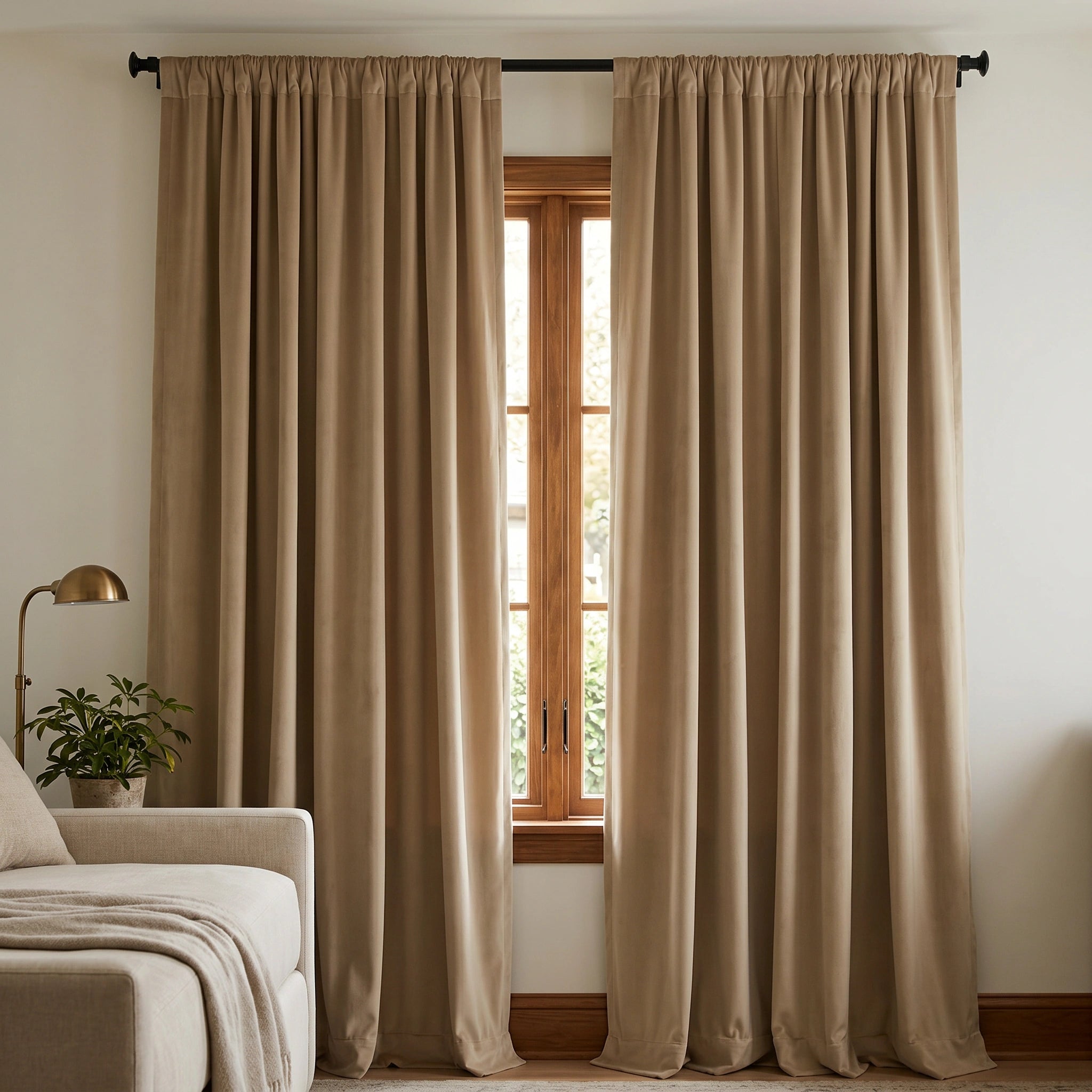 Custom Premium Velvet Blackout Curtains
