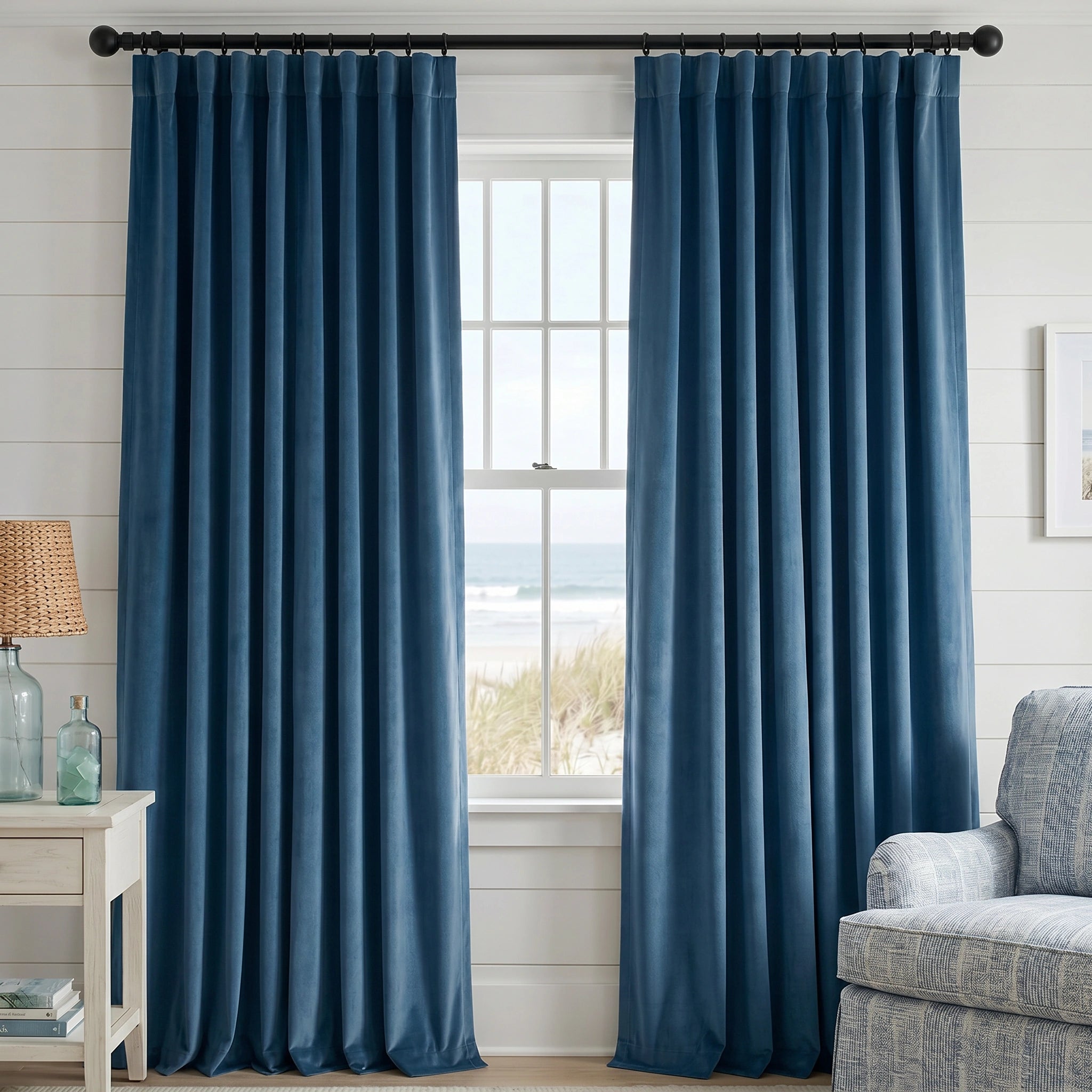 Custom Premium Velvet Blackout Curtains