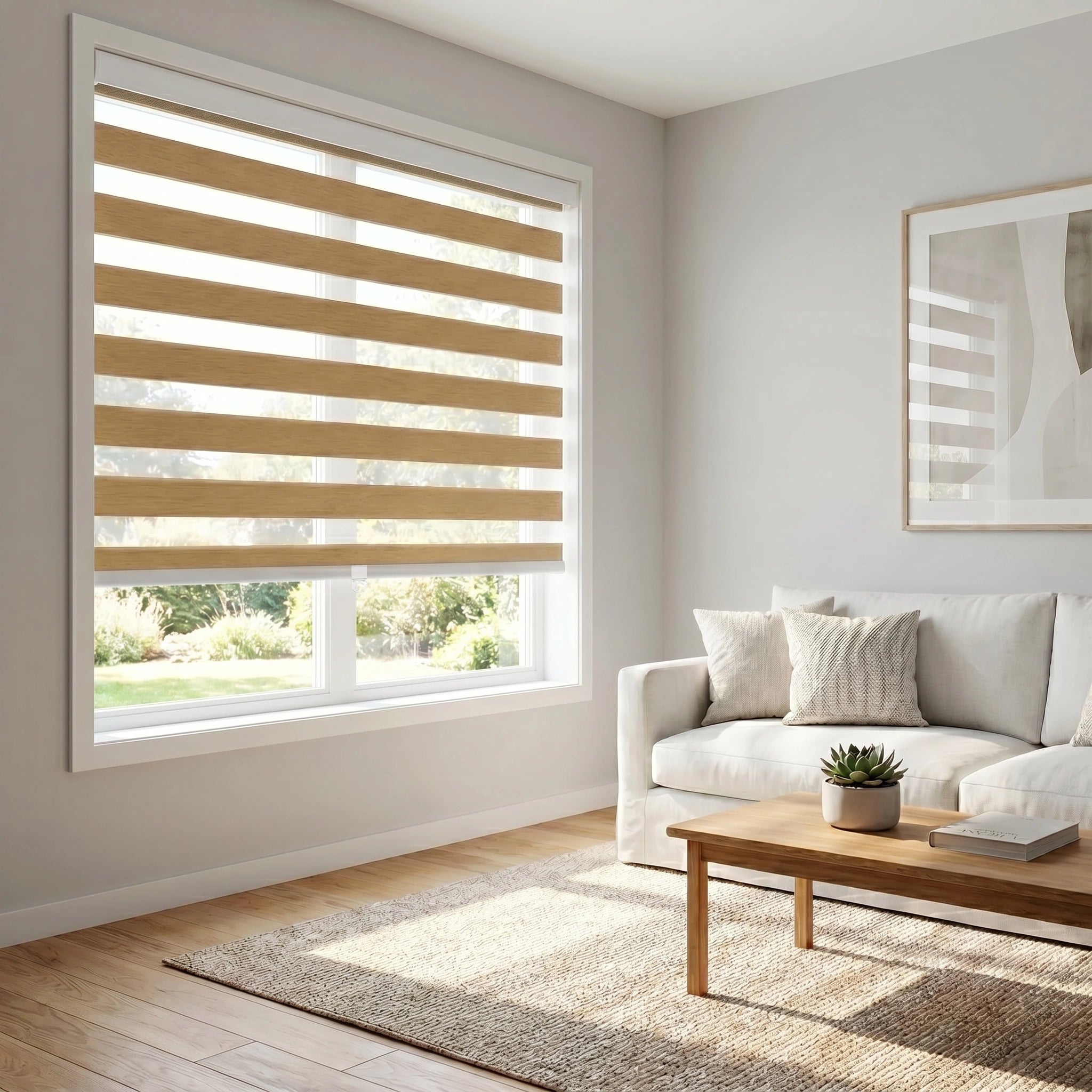 Hillary Blackout Zebra Shade Cordless