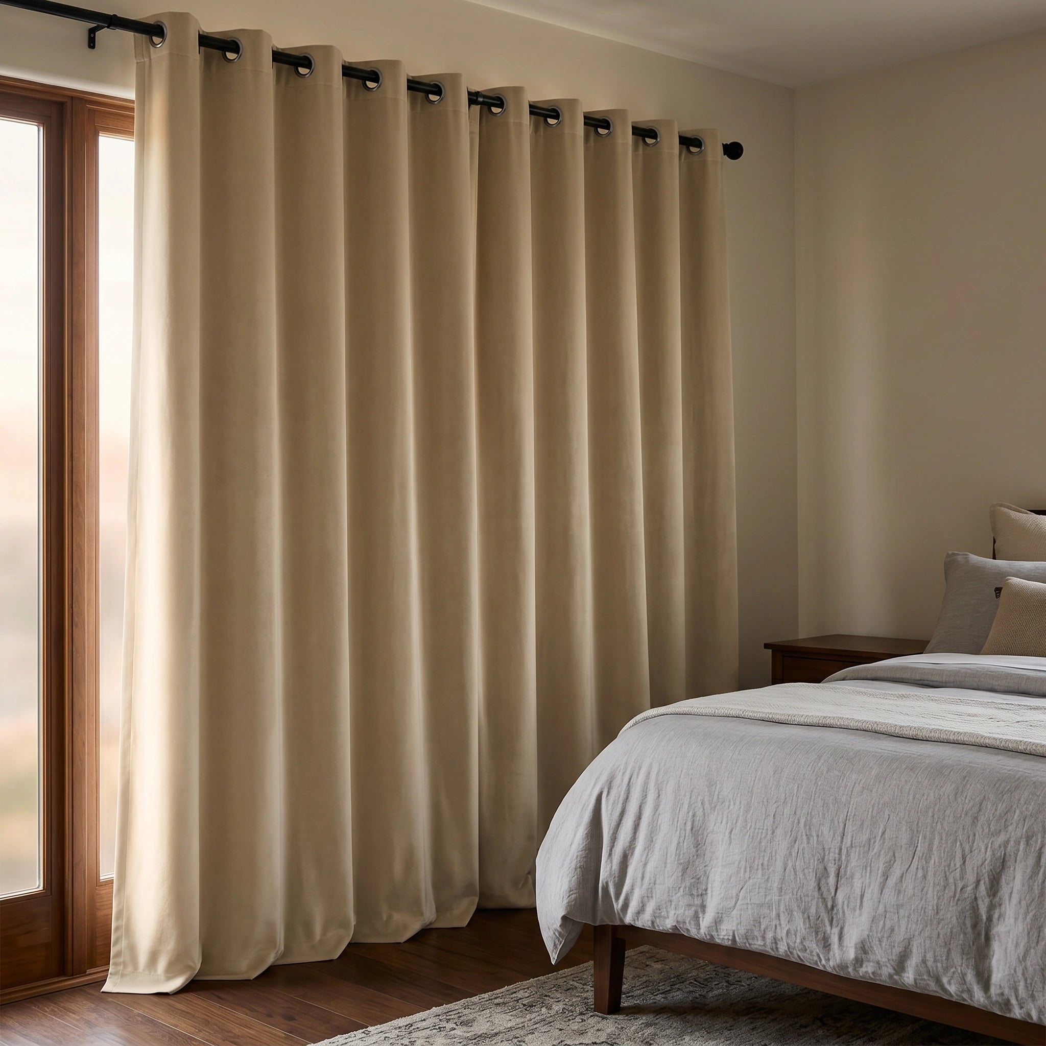 Custom Premium Velvet Blackout Curtains