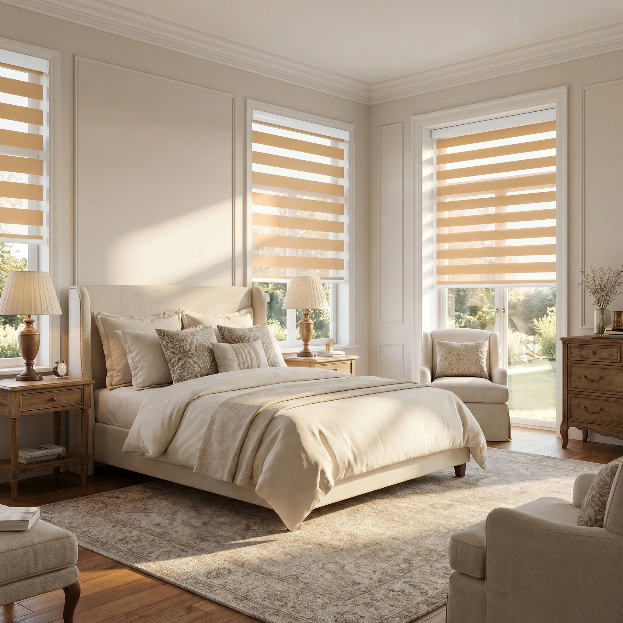 Kace Blackout Zebra Shade Cordless