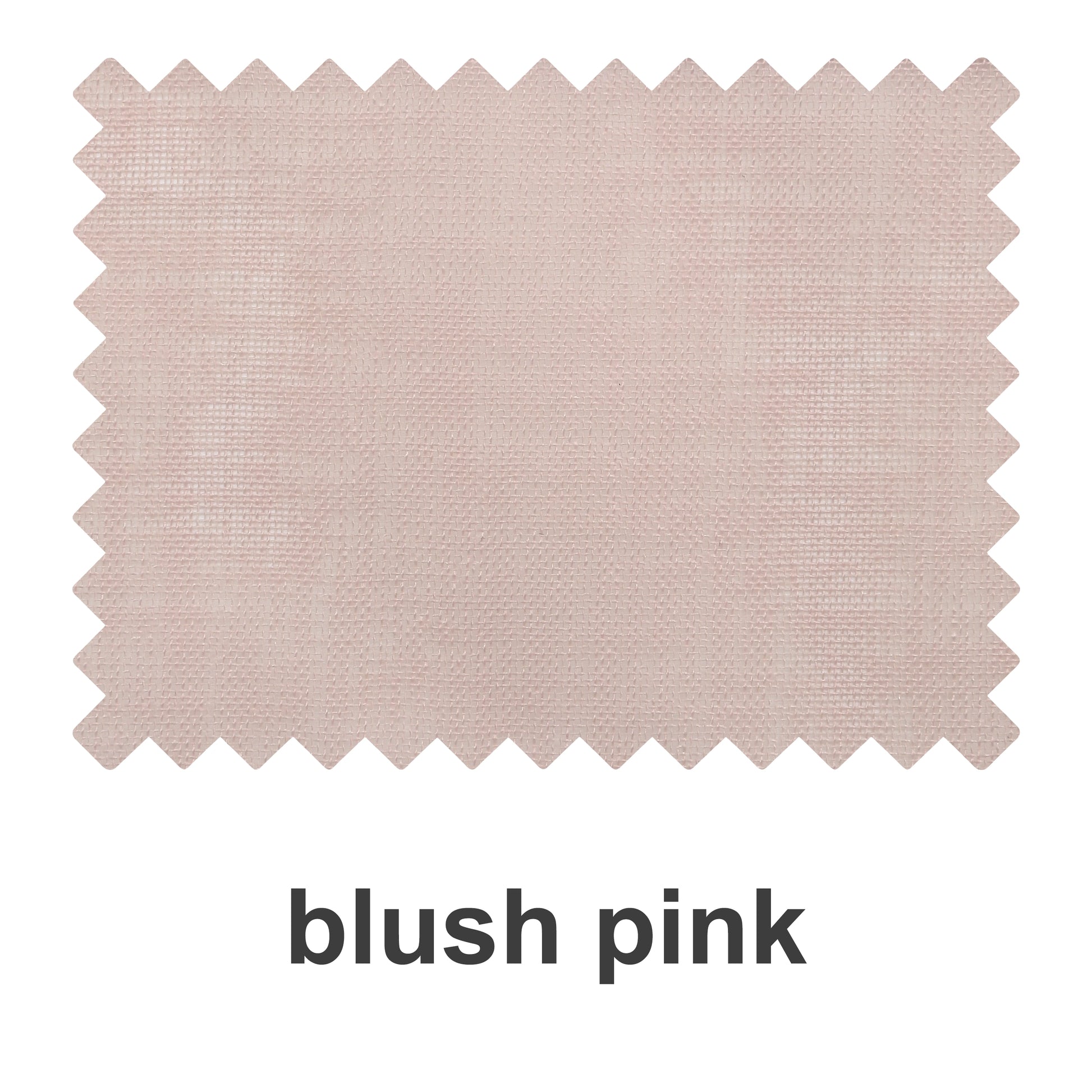 Blush pink linen texture sheer fabric swatch booklet by DWCN Official showcasing fabric samples with a soft, translucent appearance.