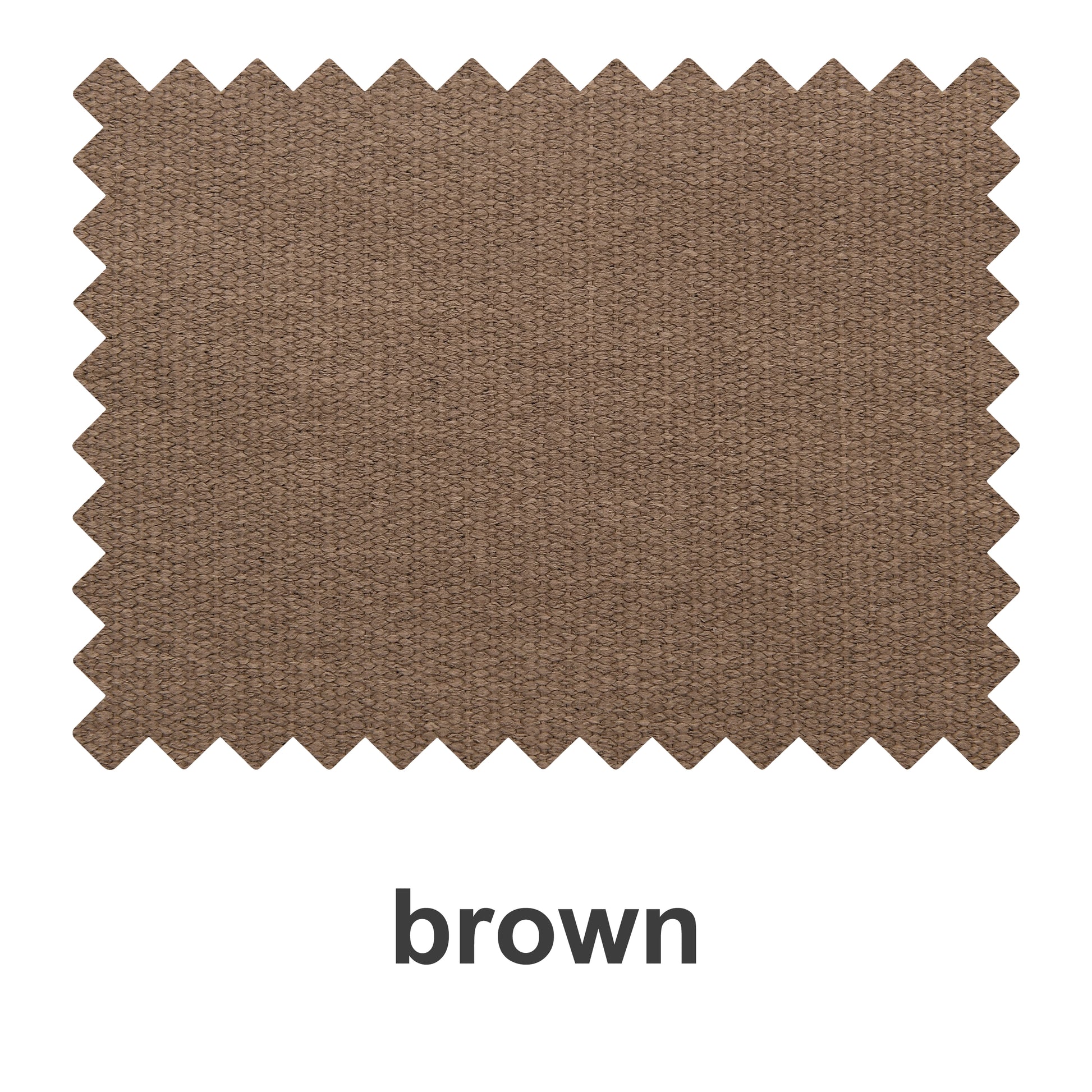Swatch booklet featuring natural linen woven texture and heavyweight cotton fabric samples by DWCN Official in brown color.