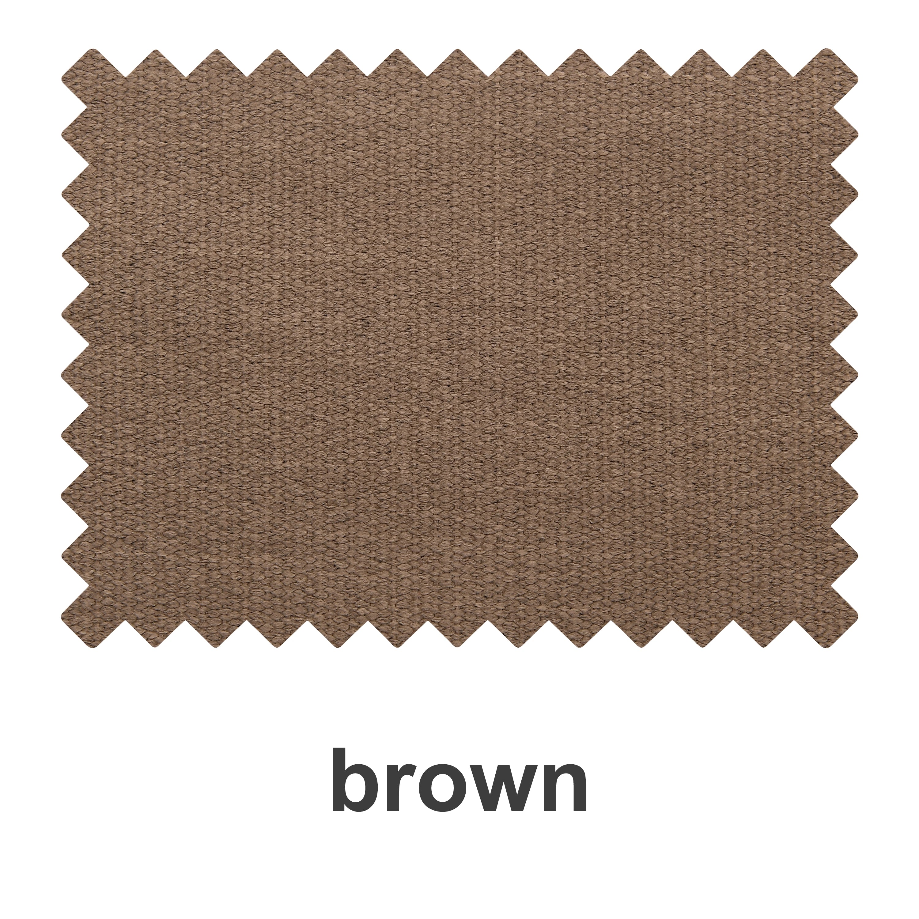 Swatch booklet featuring natural linen woven texture and heavyweight cotton fabric samples by DWCN Official in brown color.
