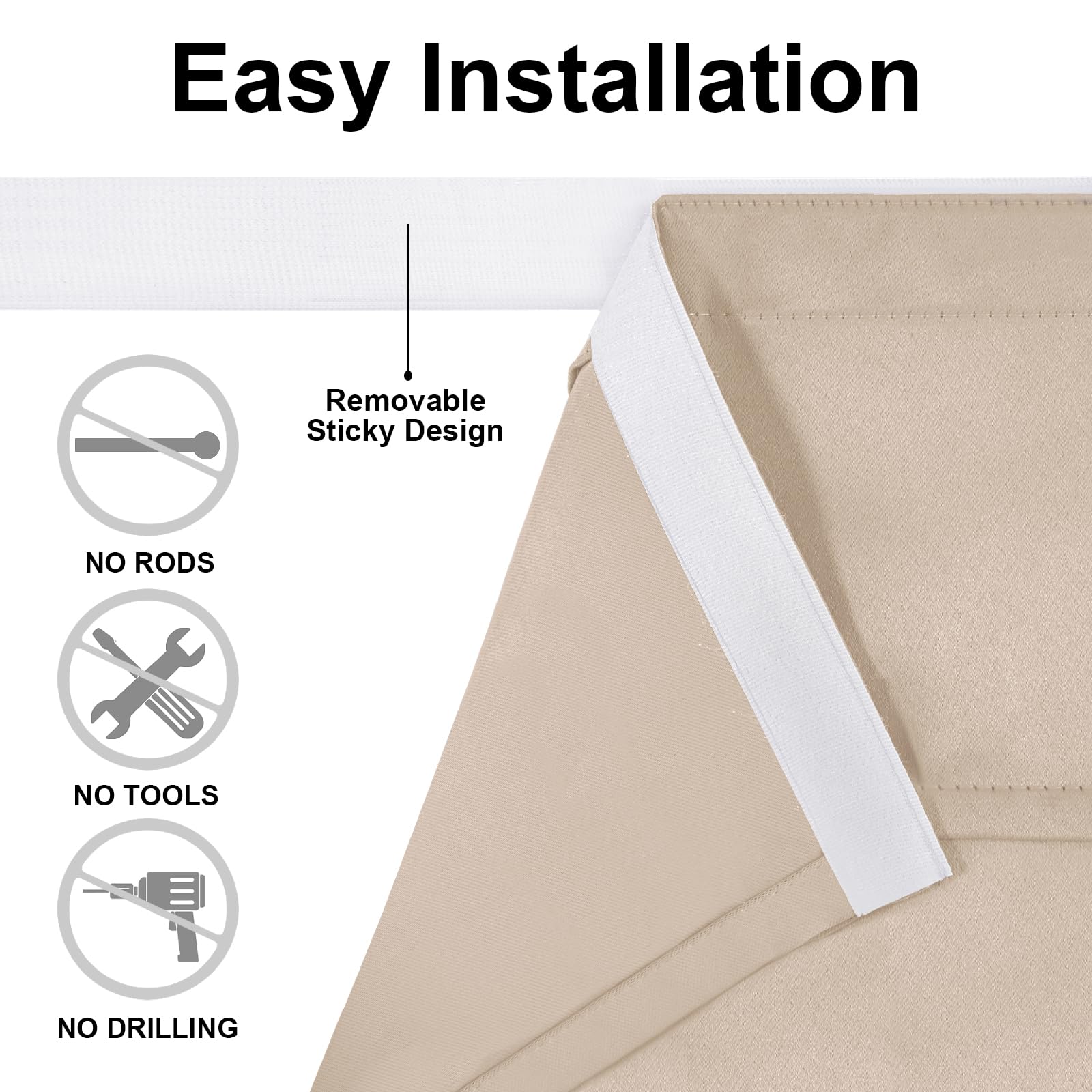 DWCN official French door curtain panel showcasing lightweight fabric and elegant design for stylish home decor.