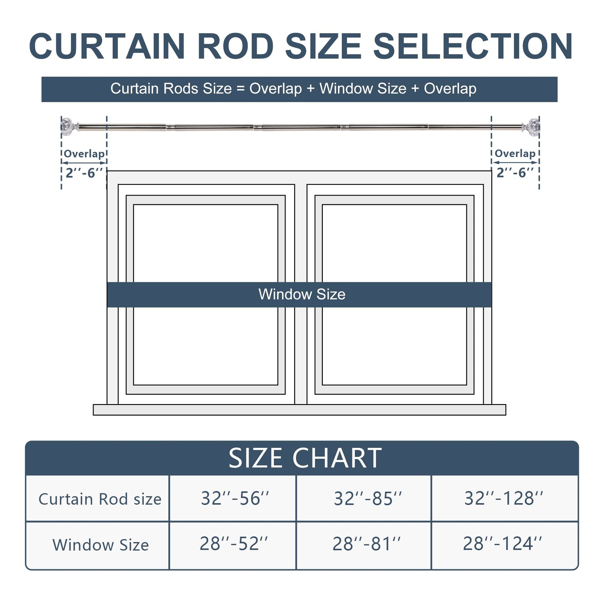 Heavy duty adjustable DWCN curtain rods with mounting brackets, suitable for sturdy window dressing and versatile home decor.