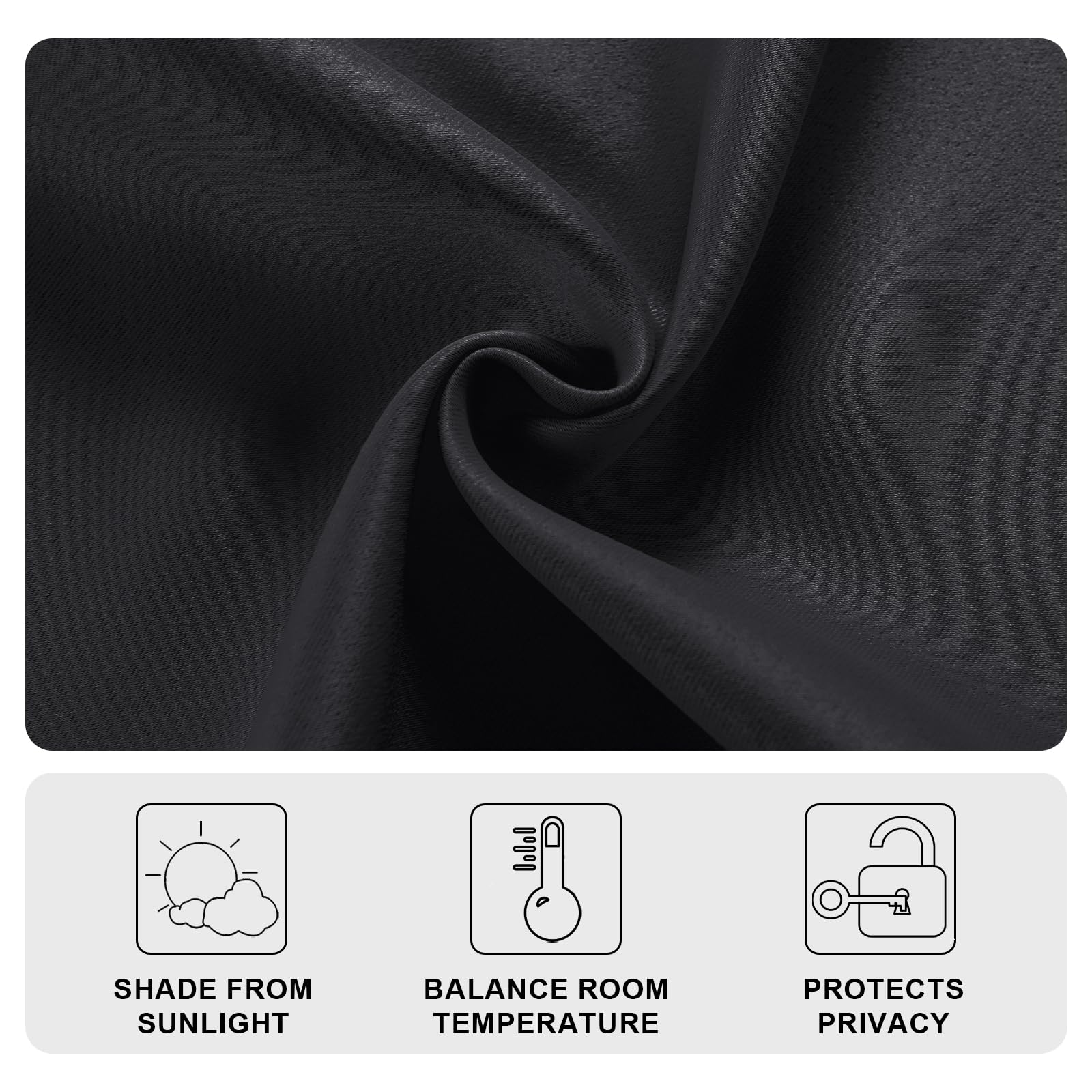 DWCN French door curtain panel, stylish fabric window treatment, hanging on a door with elegant design and neutral color.