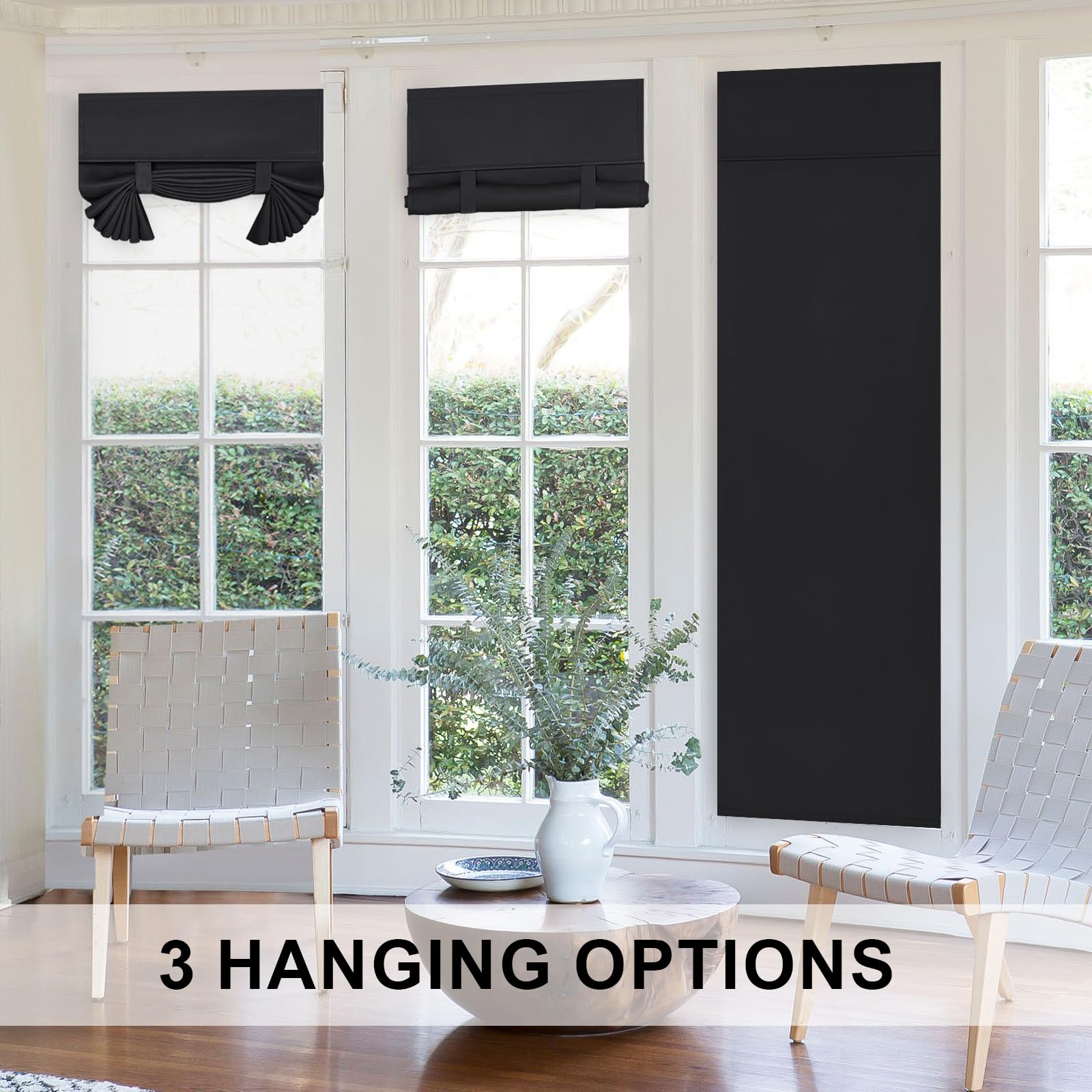 DWCN French door curtain panel showing lightweight fabric and elegant design for stylish door coverage.