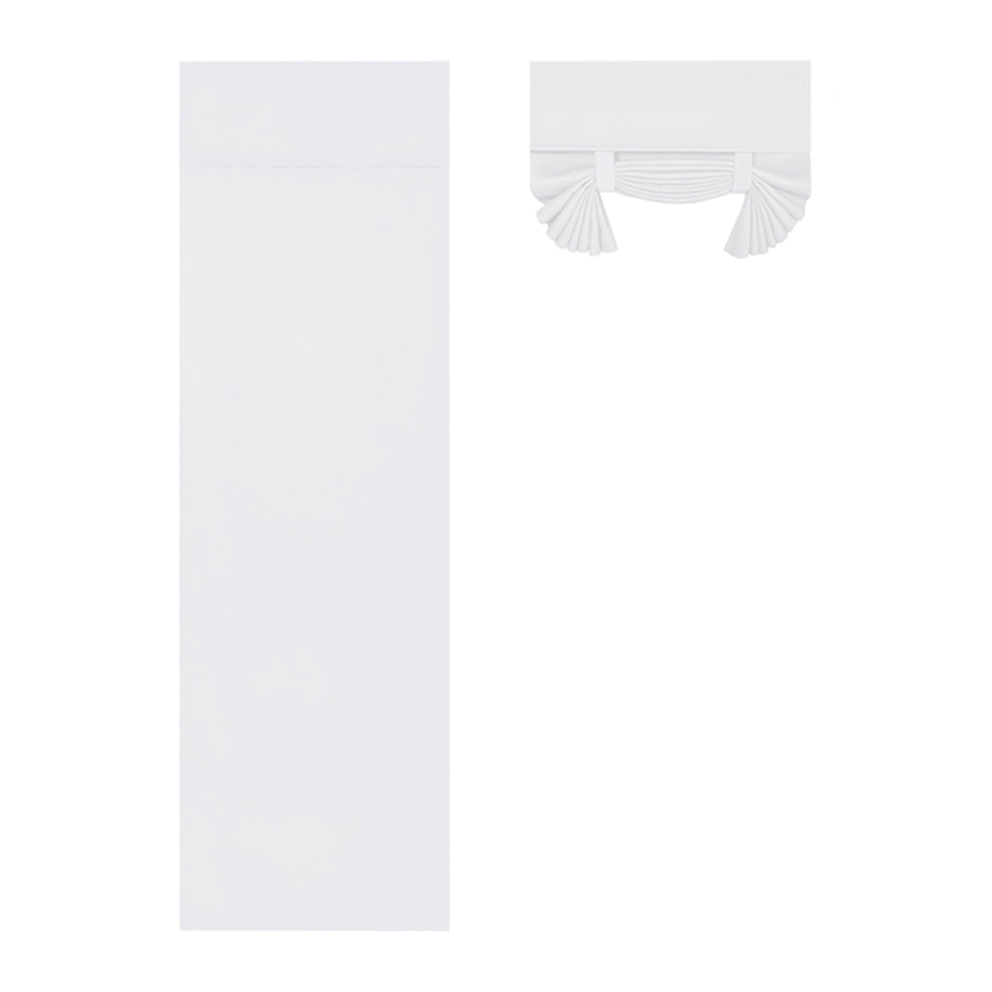 DWCN French door curtain panel, elegant fabric with tiebacks, designed for stylish window dressing and privacy.