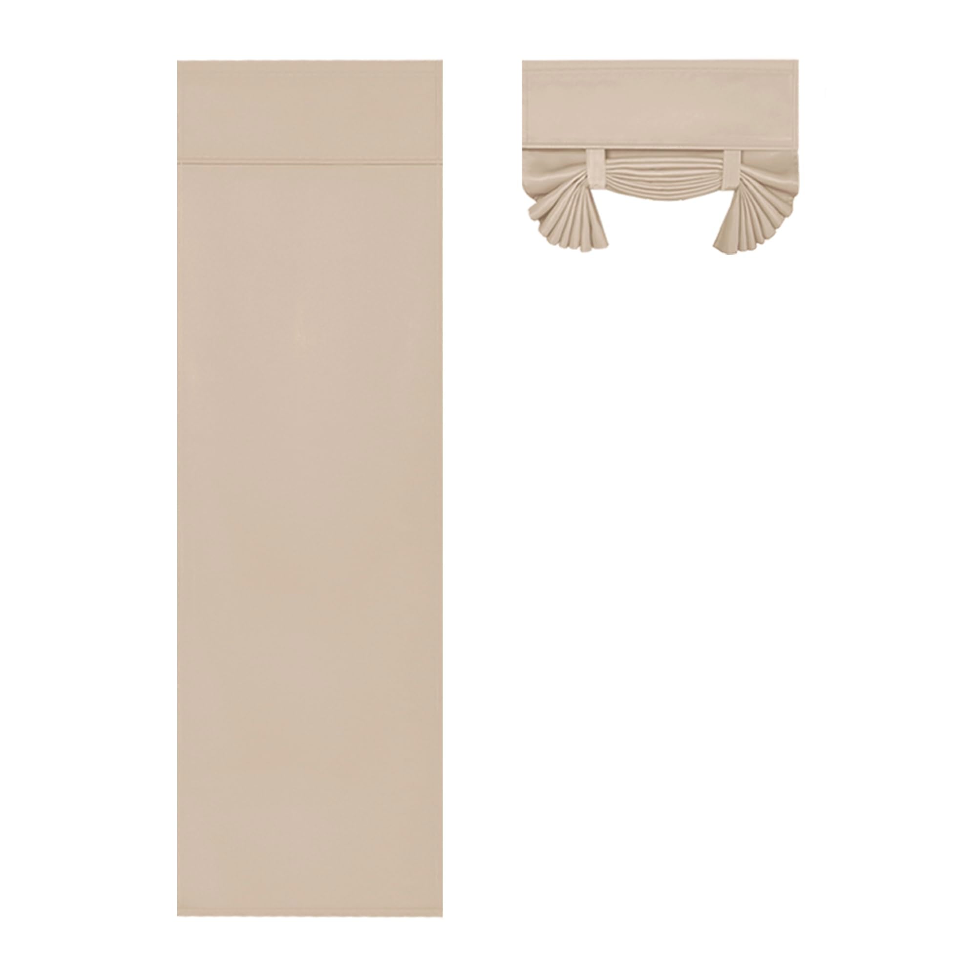 DWCN French door curtain panel featuring lightweight fabric and elegant design for stylish window coverage.