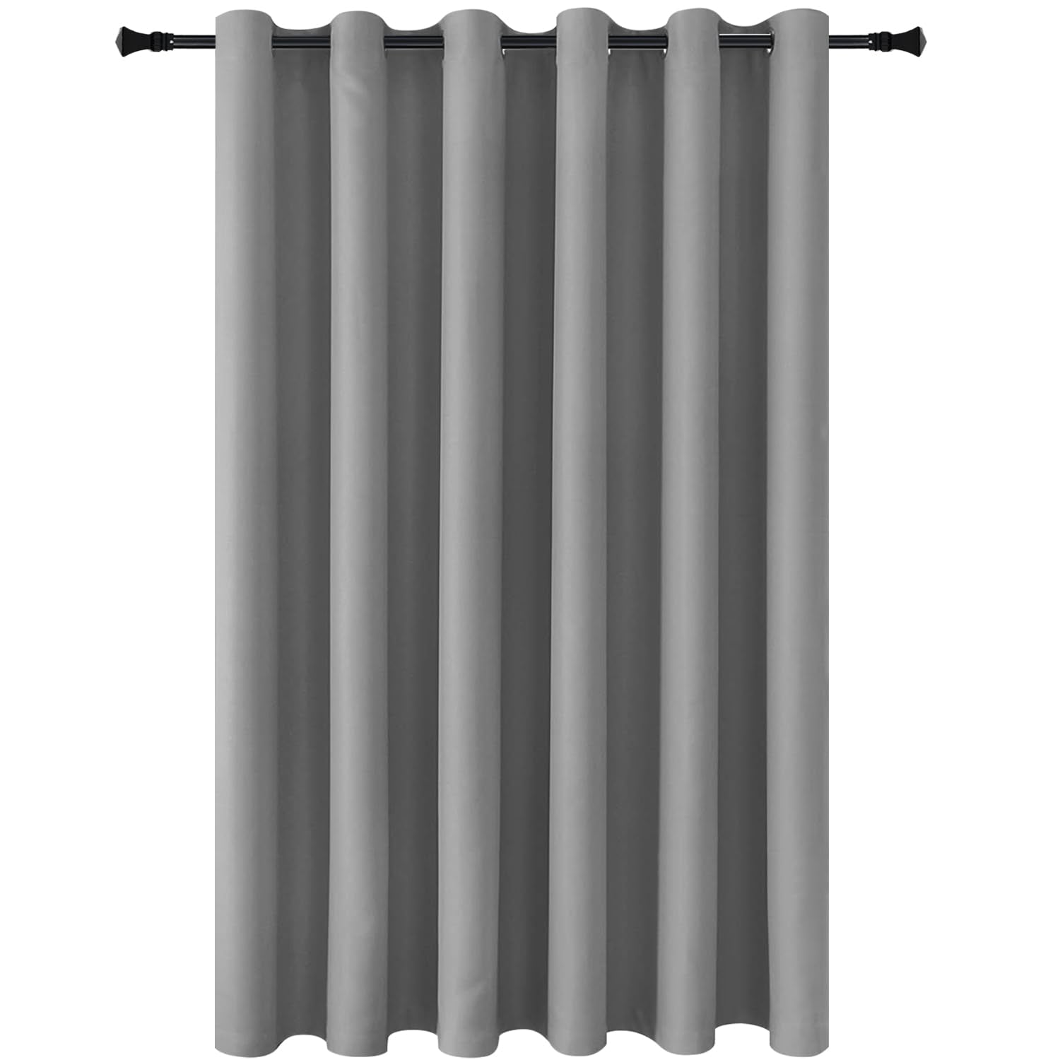 DWCN Blackout Room Divider Curtain Panel with a single grommet, designed for privacy and light control in modern interiors.