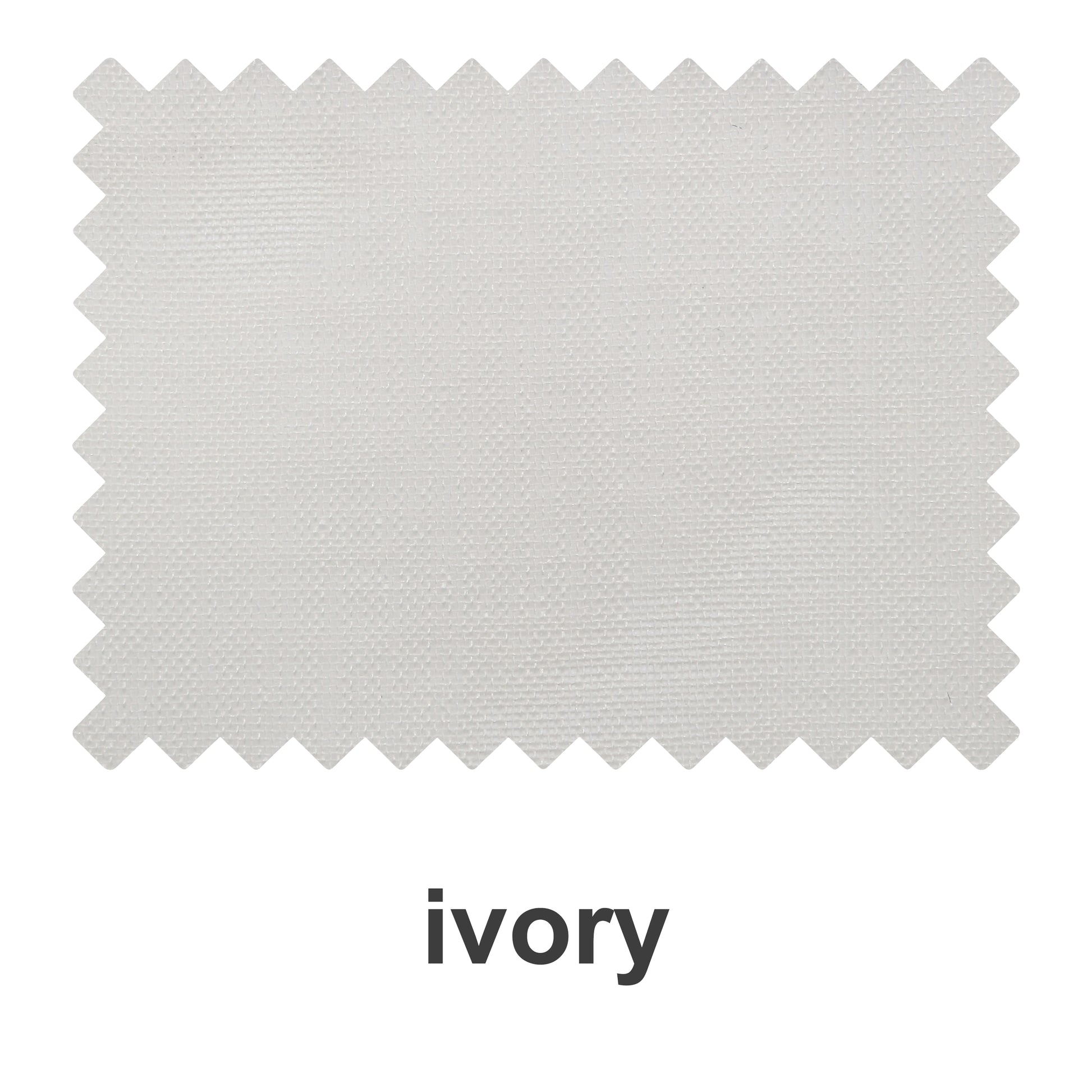 Ivory linen texture solid sheer fabric swatch booklet by DWCN Official showing sample fabric swatches for upholstery or curtains.