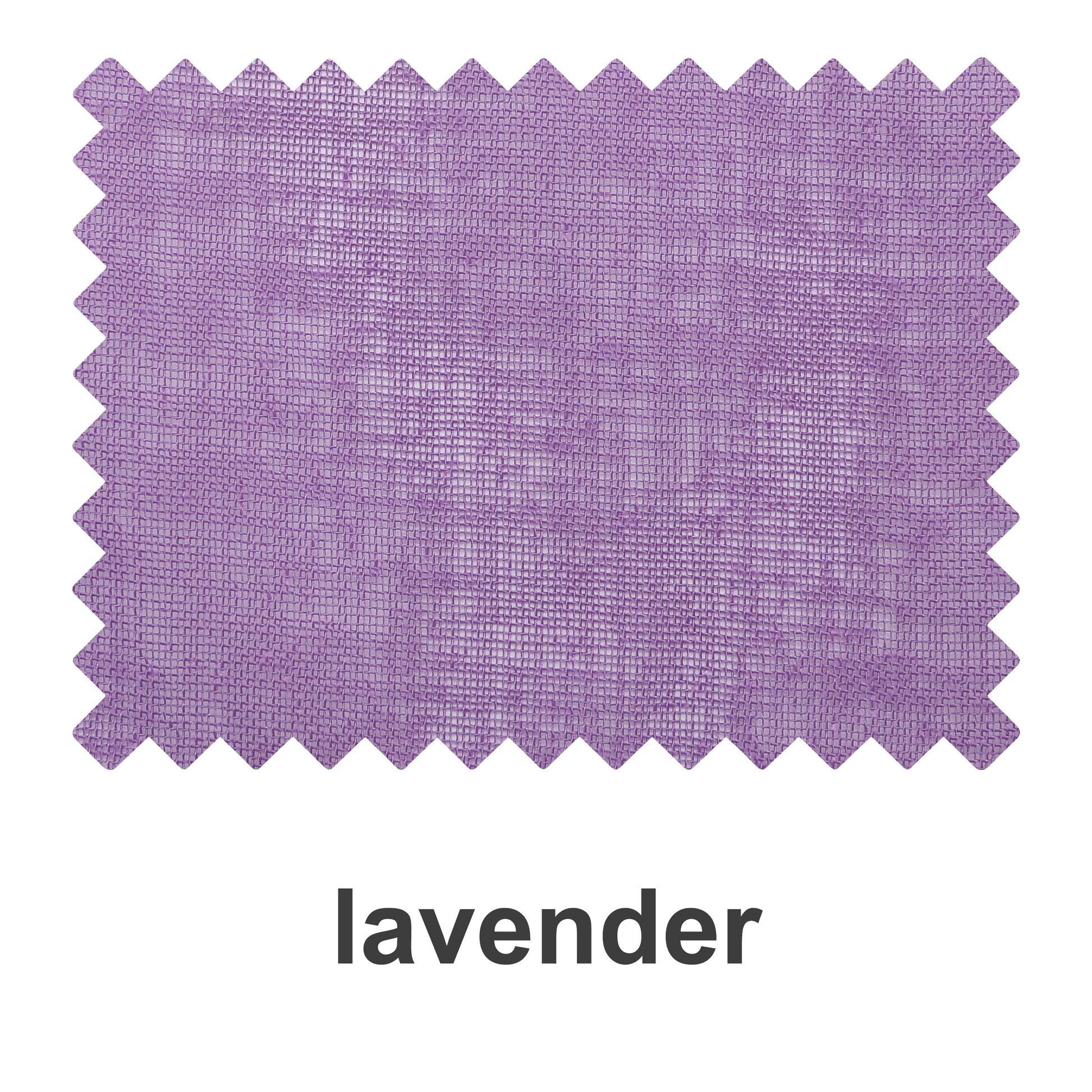 Lavender linen texture solid sheer fabric swatch booklet by DWCN Official, showcasing fabric samples with a soft, translucent appearance.