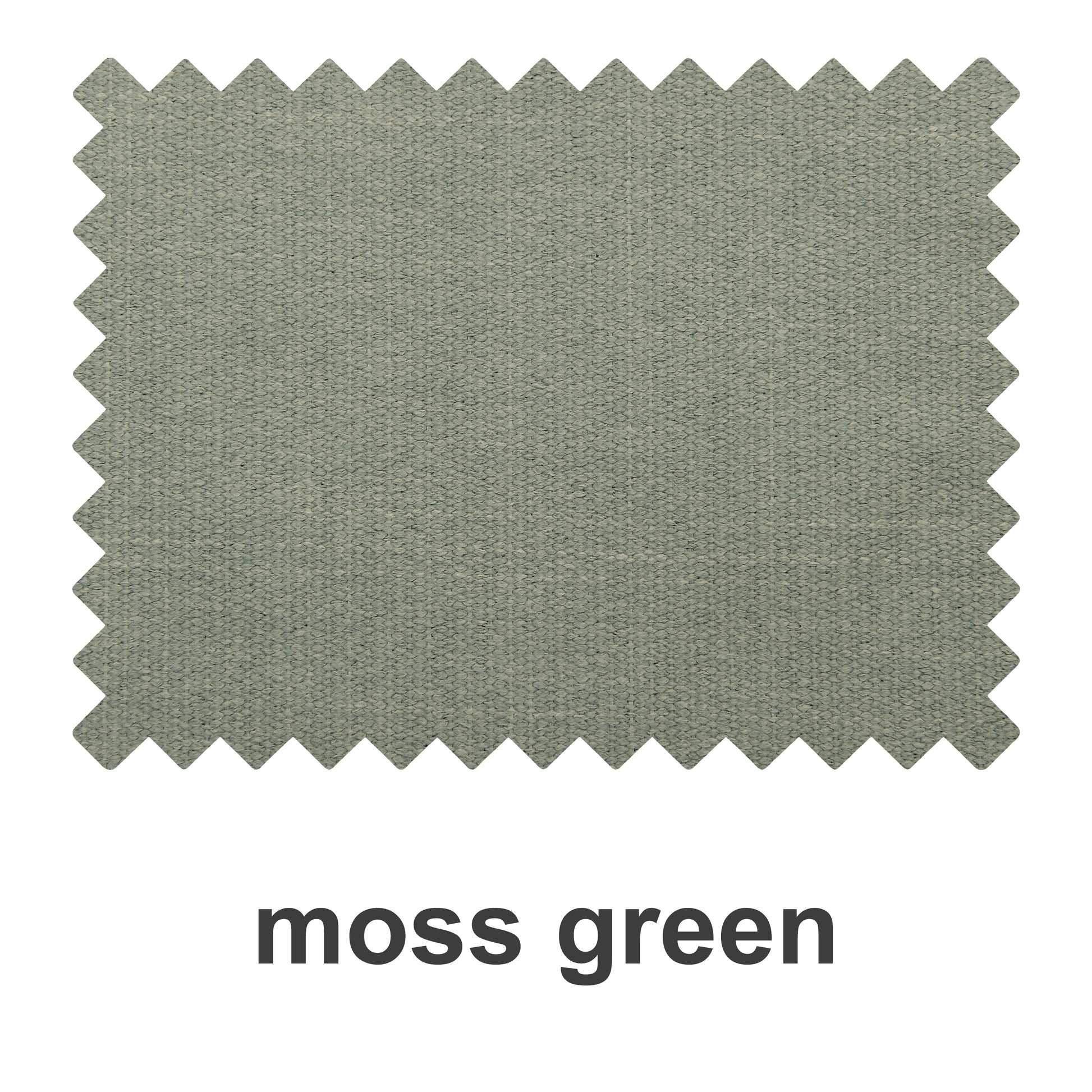 Moss green natural linen woven texture fabric and heavyweight cotton fabric swatch booklet by DWCN Official.