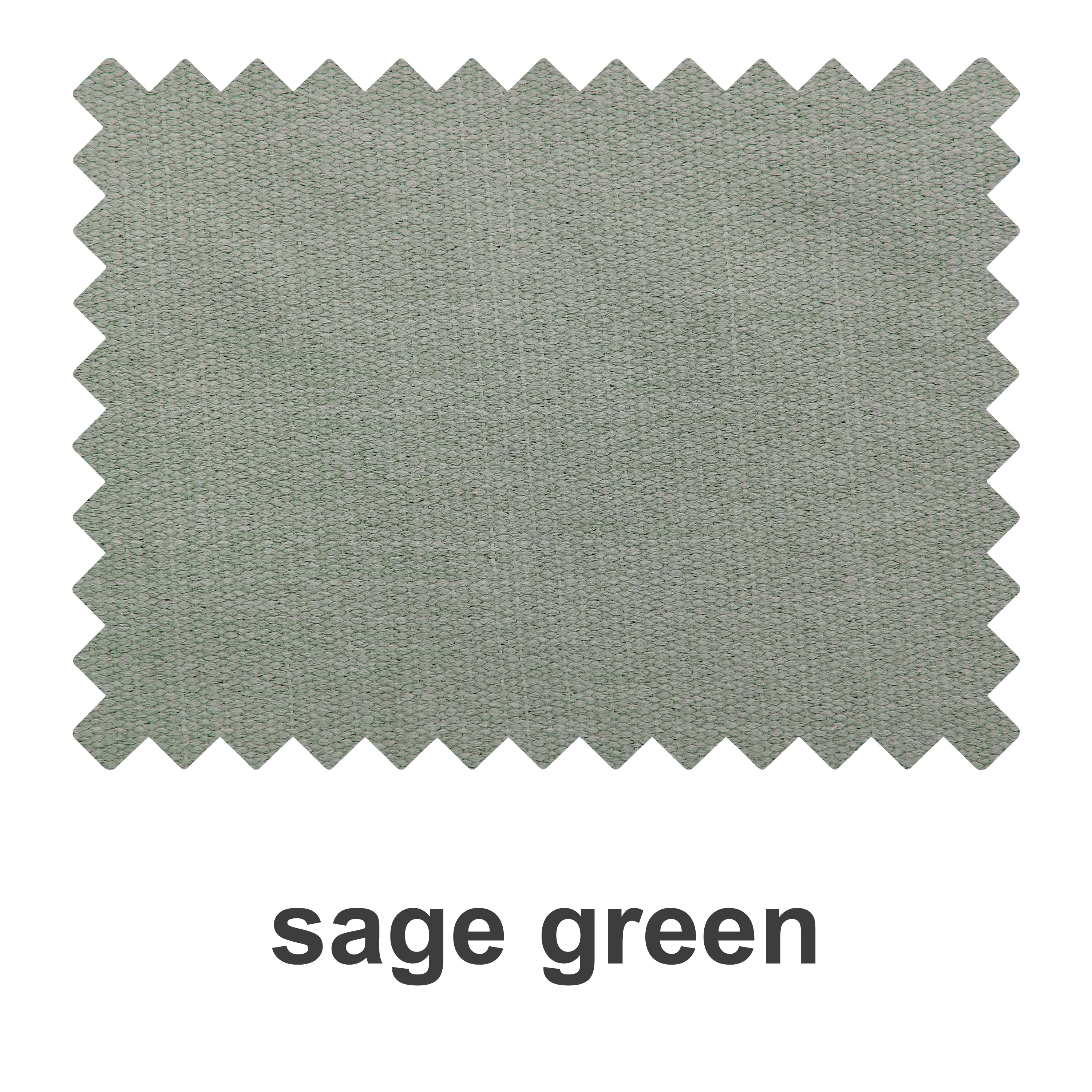 Sage green linen woven texture fabric and heavyweight cotton fabric swatch booklet by DWCN Official, showcasing natural textile samples.