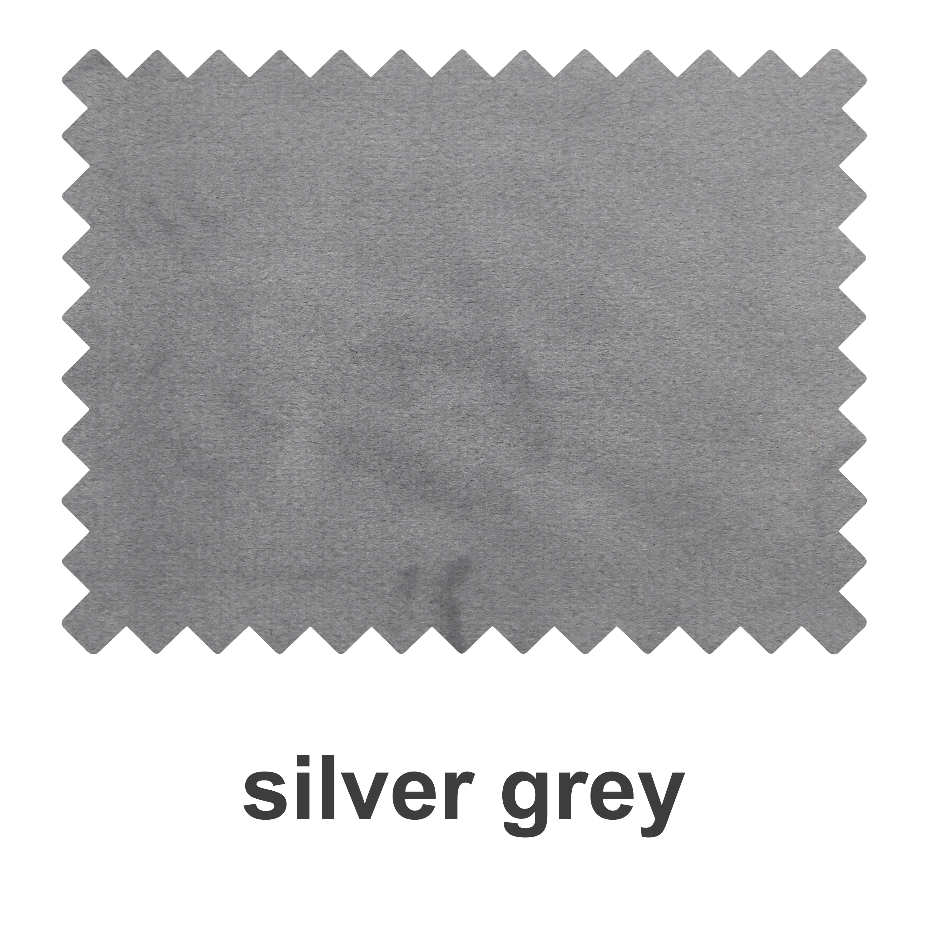 Silver-grey velvet blackout fabric swatch booklet by DWCN Official showcasing soft, luxurious textures for window treatments.