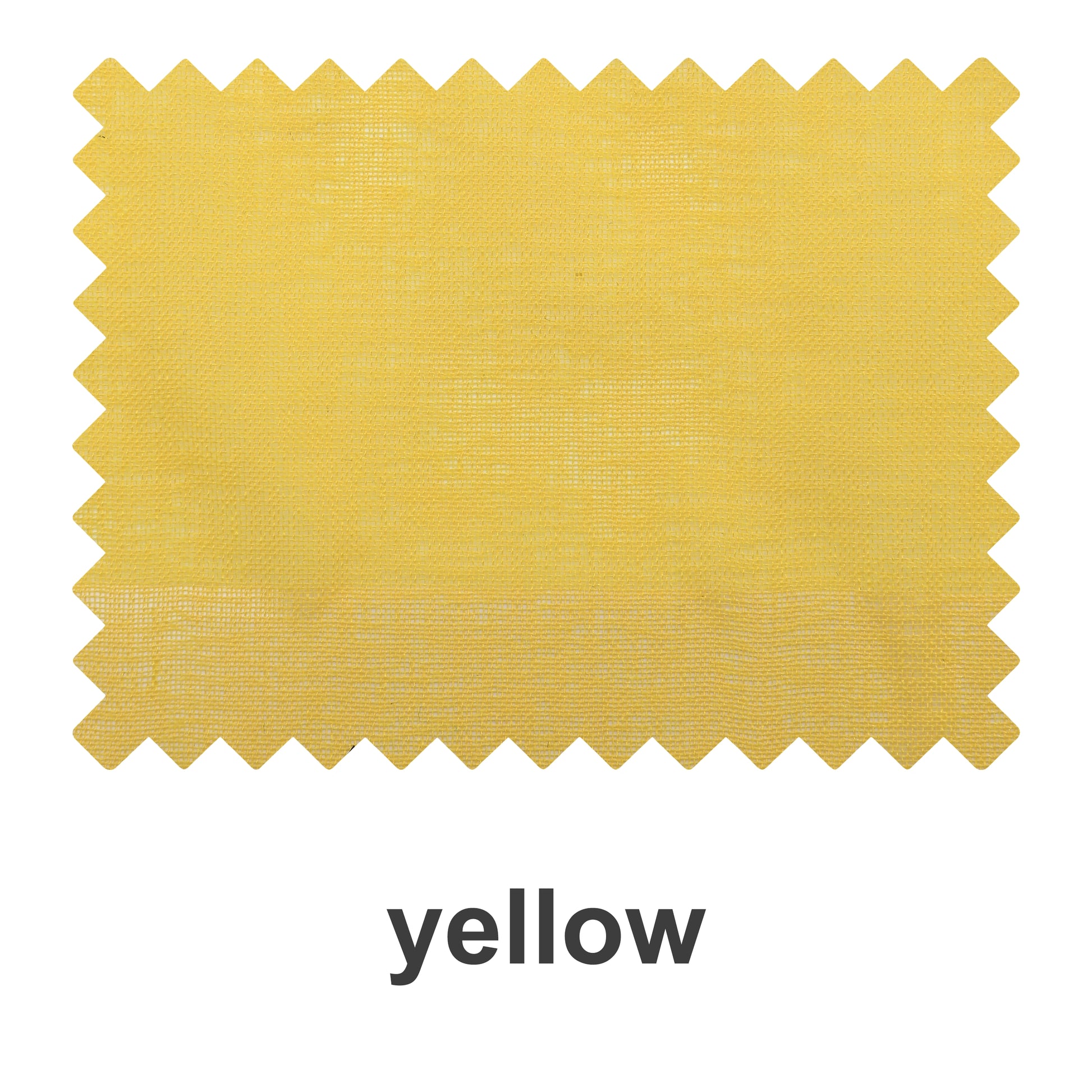 Yellow linen texture sheer fabric swatch booklet from DWCN Official, showcasing various fabric samples and textures.